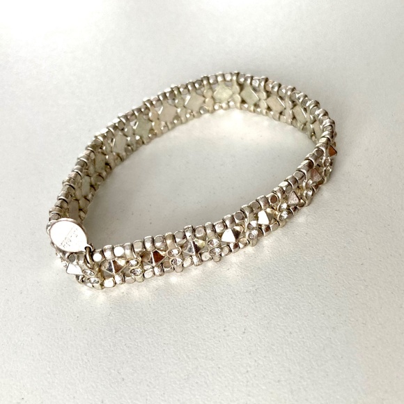 Stella & Dot Arrison Stretch Bracelet - Silver - Picture 5 of 7